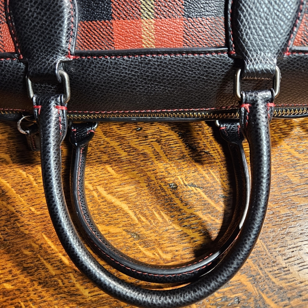 Coach Mini Bennet In Riley Plaid - Picture 8 of 15